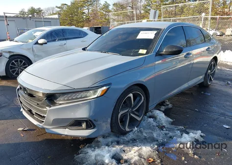 2022 Honda Accord Sport z USA, uszkodzony, nr VIN 1HGCV1F3XNA064605